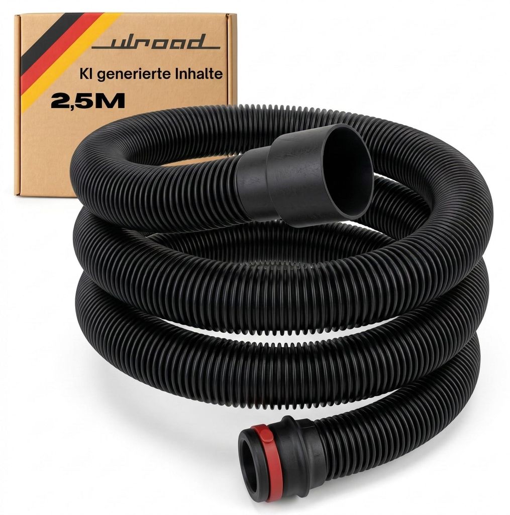 2,5m Staubsaugerschlauch geeignet für Bosch Click and Clean Produktbild 