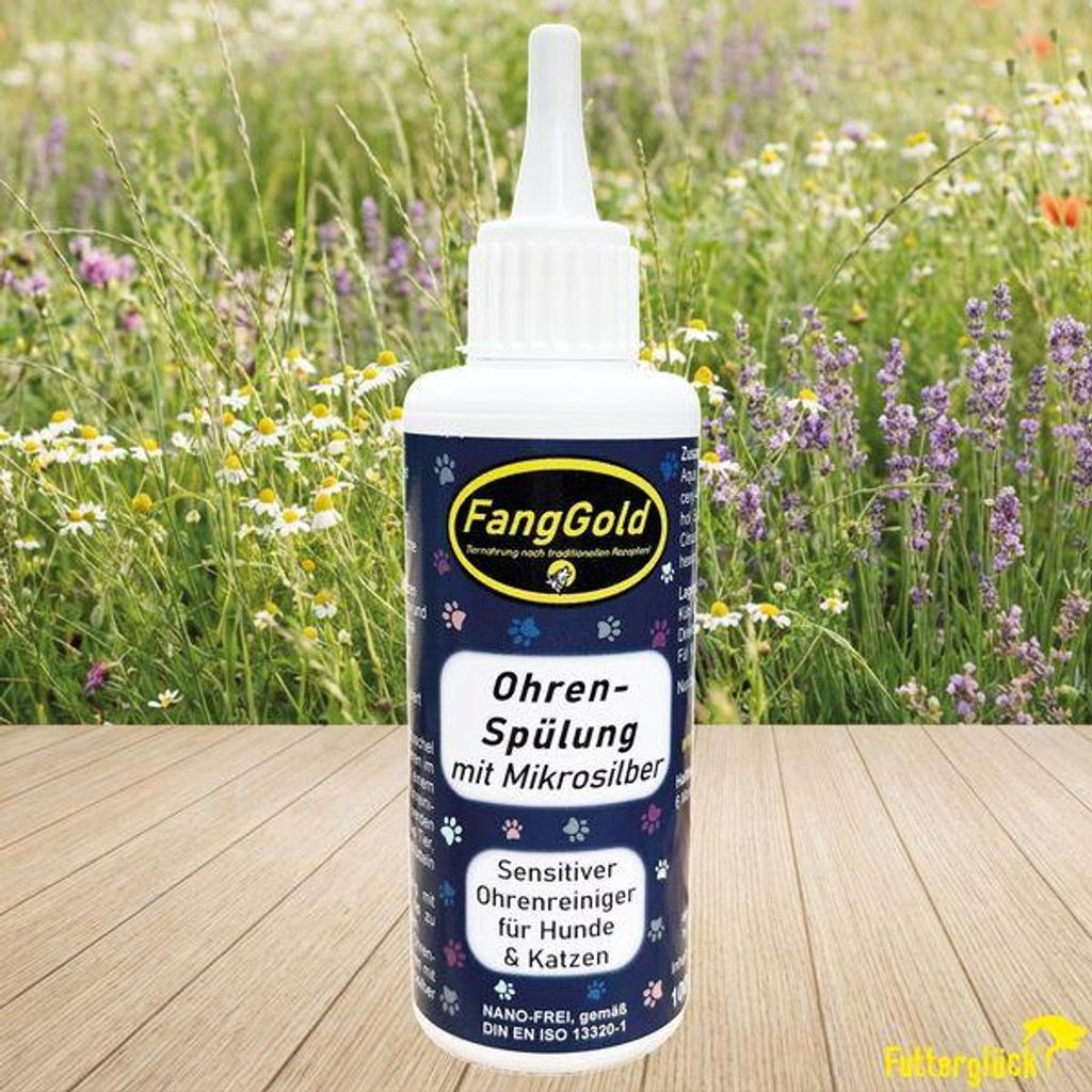 FangGold Ohren-Spülung mit Mikrosilber 100 ml
