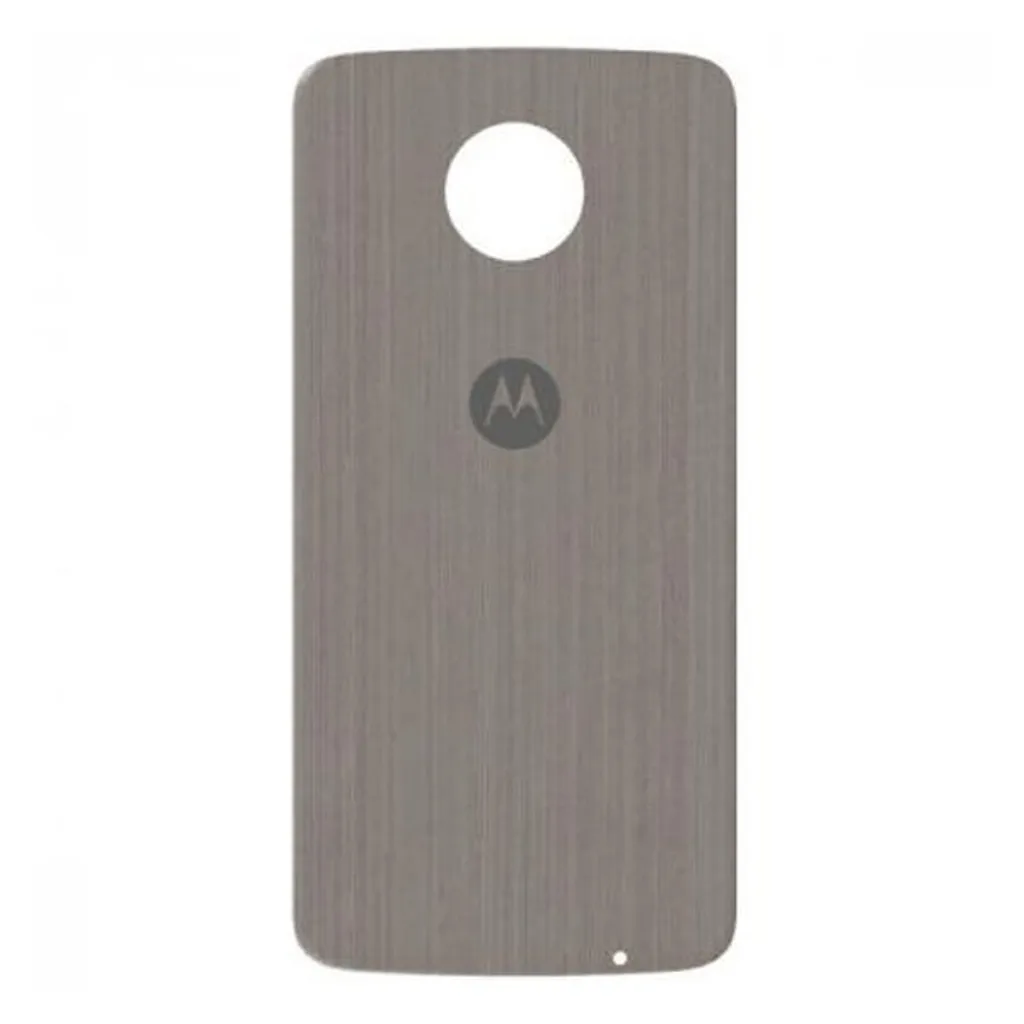 Coque Motorola Moto Mods Style Shell pour Moto Z en bois Silver Oak