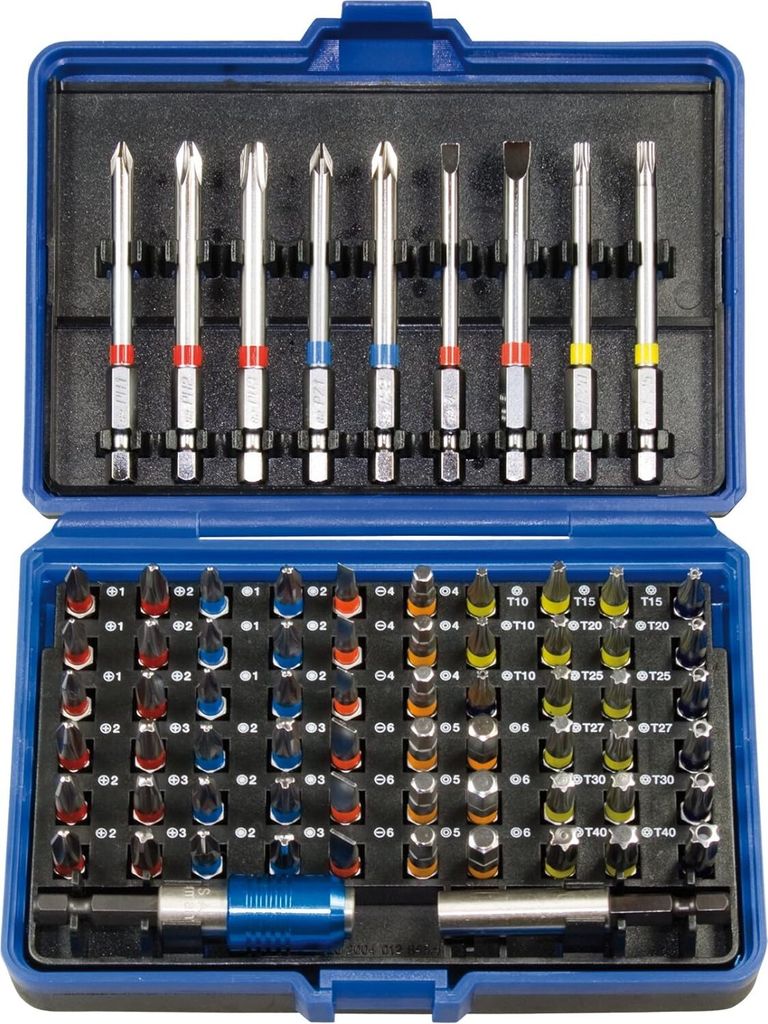 SW-Stahl 04127L Bitsortiment, 1/4", 71-teilig