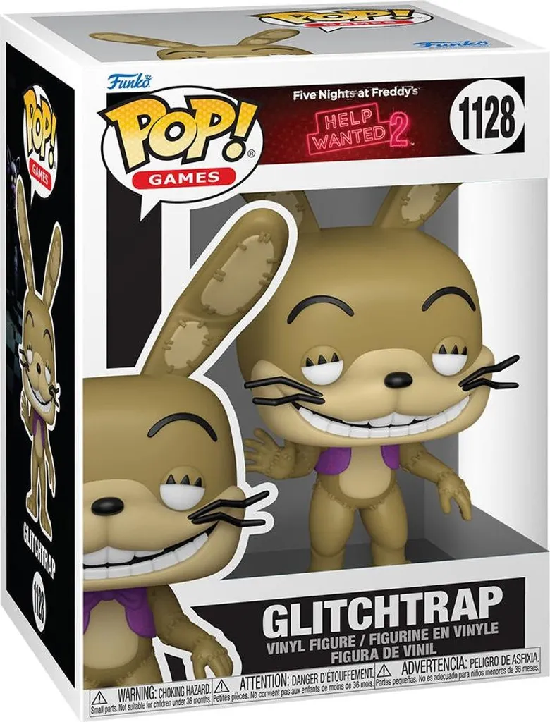 Figurine de Collection Glitchtrap FNAF Help Wanted 2 Modèle Réduit