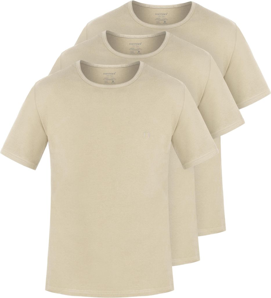 normani 3er Set Herren T-Shirts aus Baumwolle