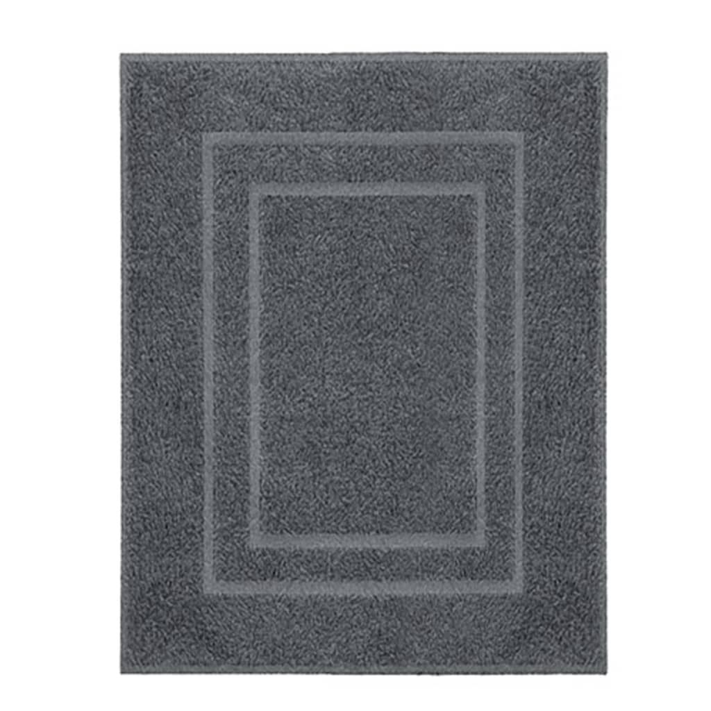 Kleine Wolke Badteppich Plaza Dunkelgrau 80 cm x 60 cm Produktbild 