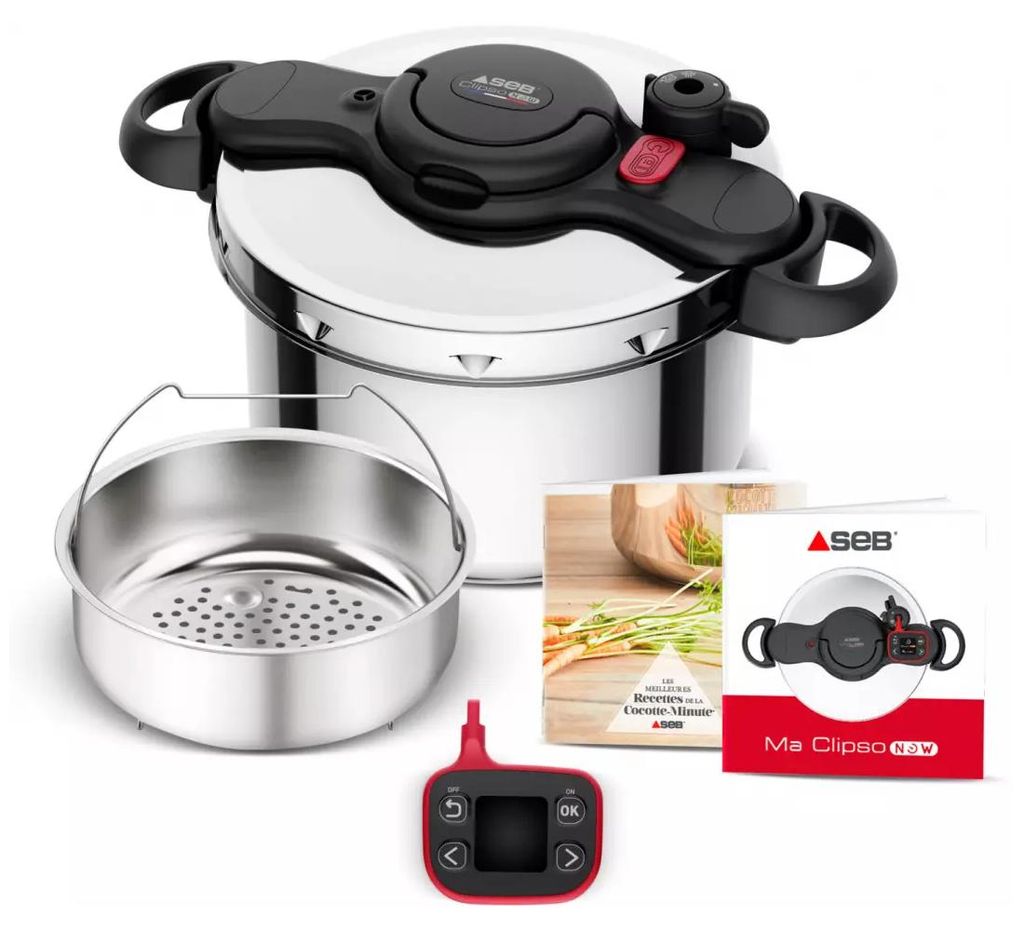 Autocuiseur inox 7.5l - Seb - P4624850 - clipso now Image du produit 