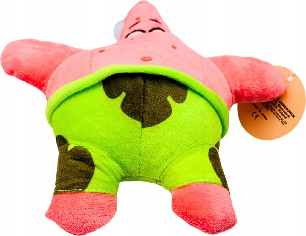 Peluche SpongeBob Patrick Étoile de Mer 25cm Douceur Premium Rose