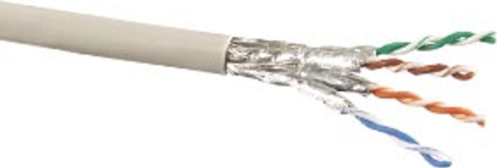 S/CONN maximum connectivity Netzwerkkabel-LAN-Verlegekabel, cat 6, S/FTP, PIMF, Halogenfrei, 50,0m (75900-50HS)