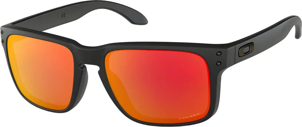 Oakley Holbrook OO9102E255 Matte Black Prizm Ruby - Originale - 7