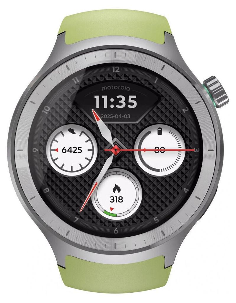 Motorola Moto Watch, 3,63 cm (1,43"), OLED, écran tactile, Image du produit 