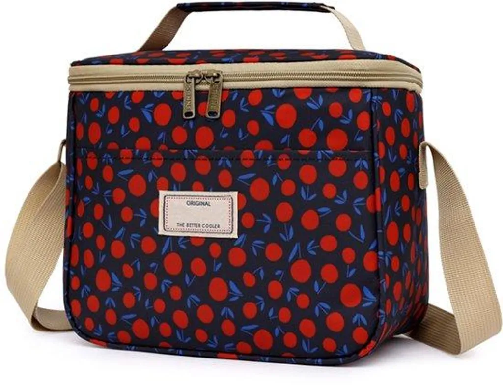 Coffre Isotherme Pique-nique Floral Bleu 7,5L : Repas Frais et Sac DIY