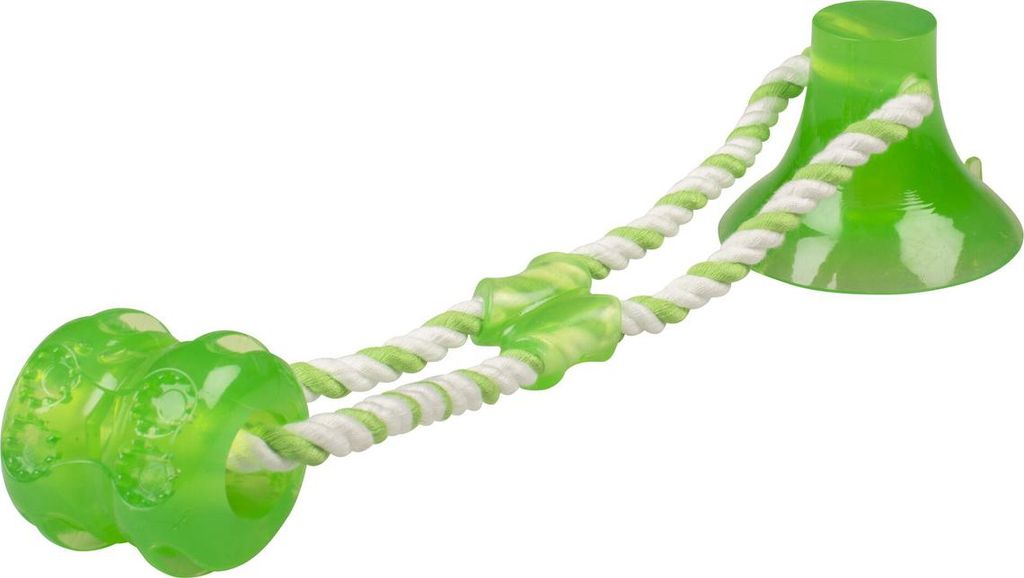 Duvo+ Honden speelgoed, Tug n Chew, groen Productafbeelding 