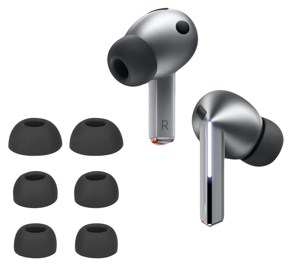 kwmobile 6x Polster kompatibel mit Samsung Galaxy Buds 3 Produktbild 