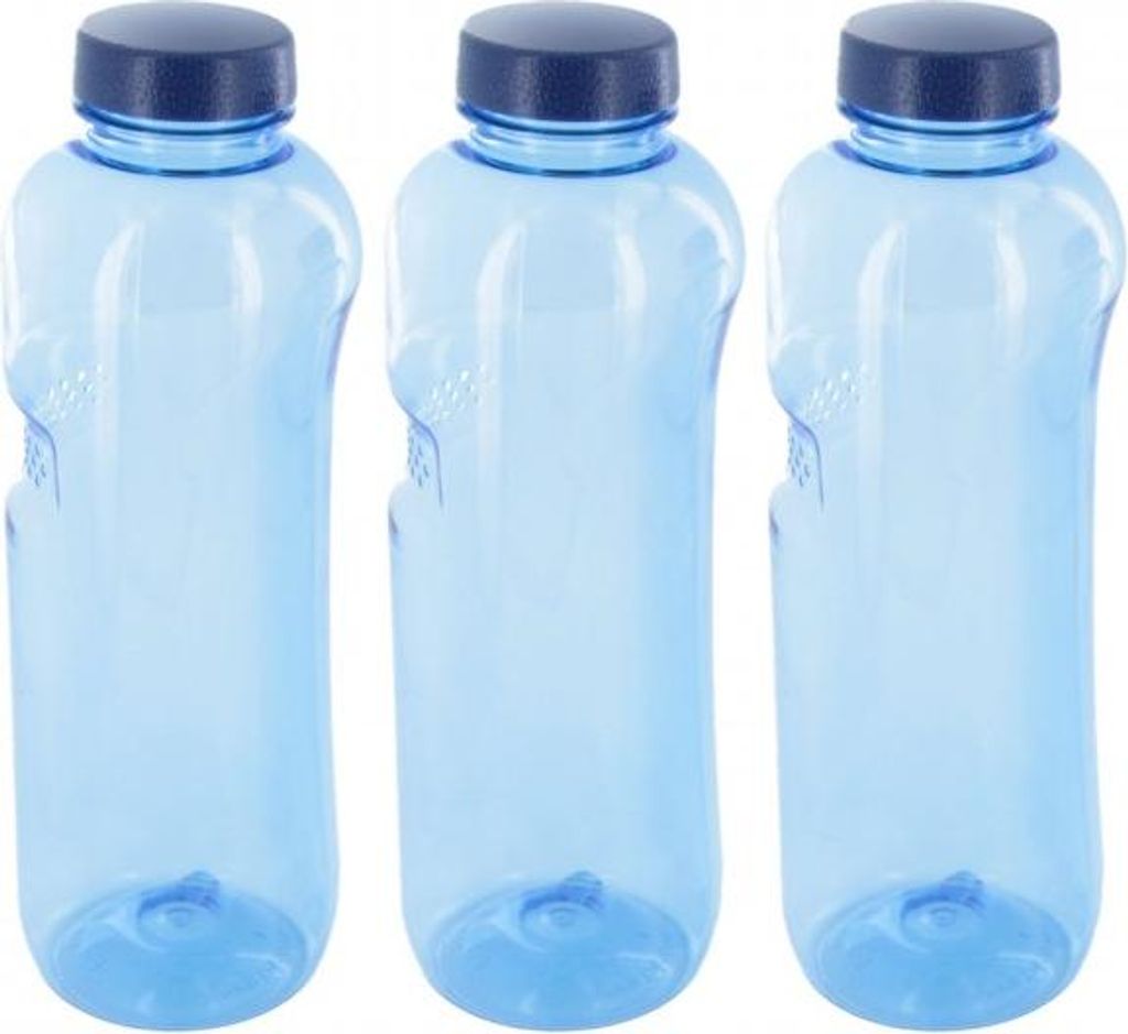 3x Original Kavodrink Tritan Trinkflasche 1,0 Liter, geschmacksneutral ohne Weichmacher & BPA