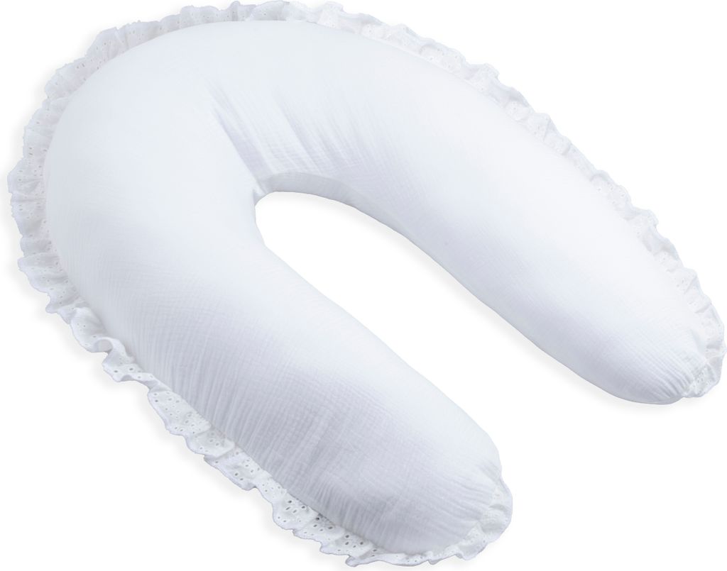 Baby's Only Stillkissen Calm - Weiß - 160x45 cm
