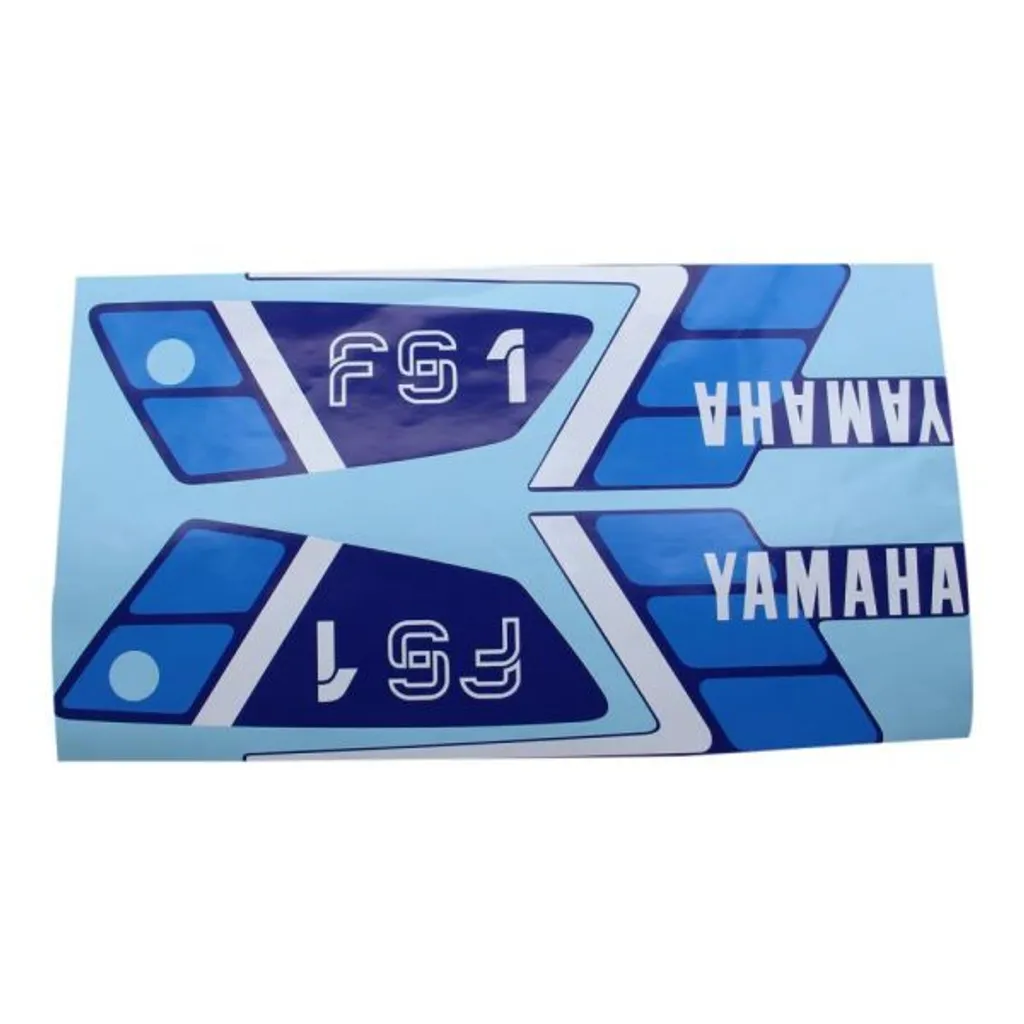 Rénover votre Yamaha FS1 avec des stickers bleus - Kit complet 1989