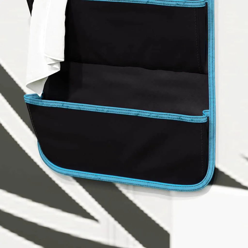 Sac de rangement Oxford noir 66 x 40 cm avec compartiments internes