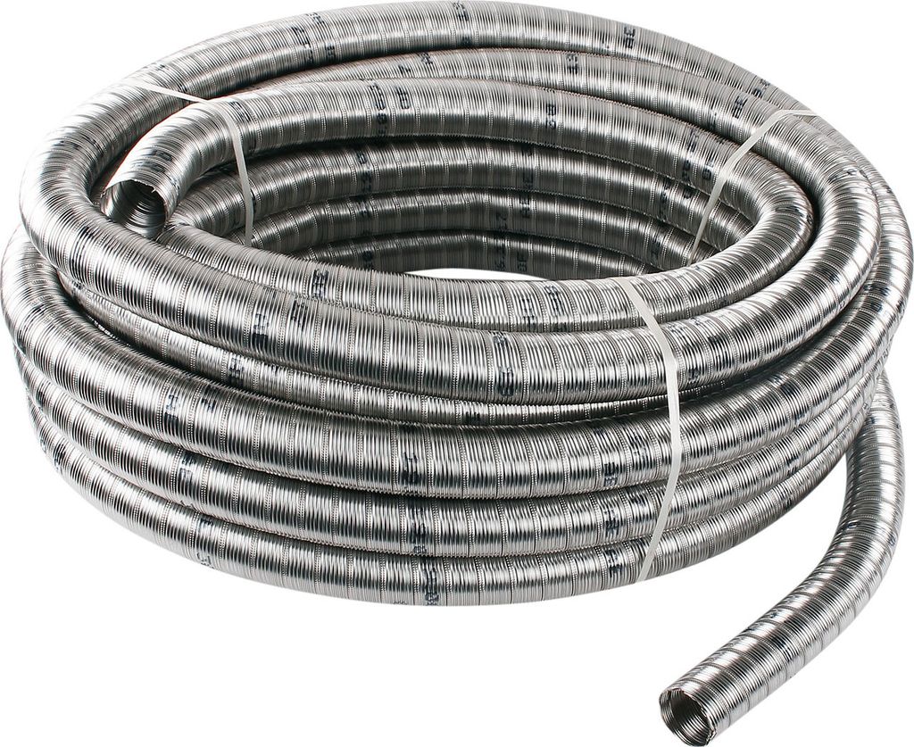 1 Meter Abgasschlauch Truma 55 mm biegsam Edelstahl SL 3002 Produktbild 