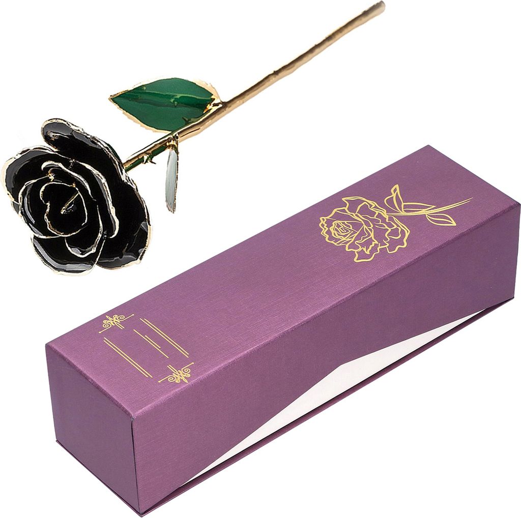 Vergoldete Rose Blume,Rose Blume,Gold getaucht Rose,24K Gold plattiert Rose,Rose Blume Geschenk,Künstliche Rose Blume