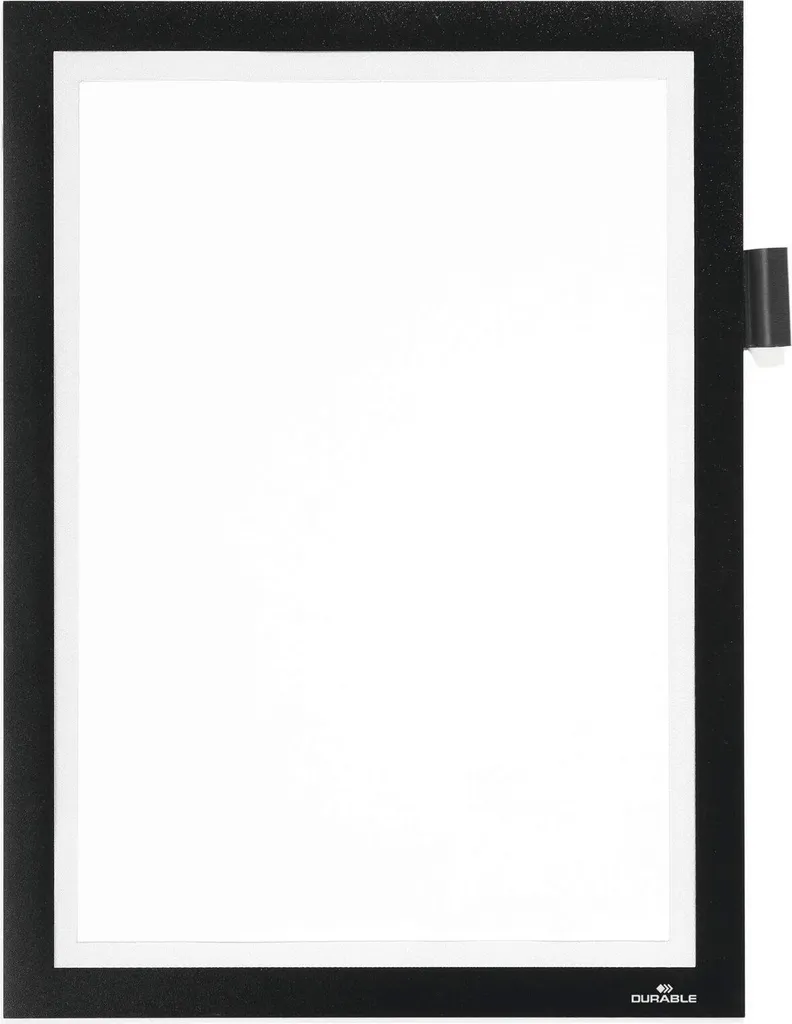 DURABLE Cornice espositiva DURAFRAME® MAGNETIC NOTE A4, Nero, 498901