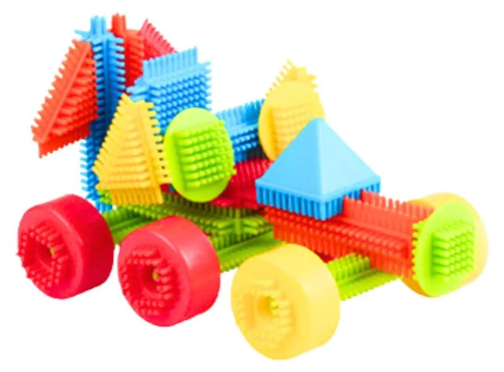 Boîte de briques 200el multicolore pour activité manuelle et éveil - 2