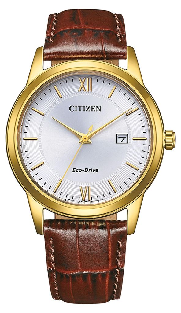 Citizen AW1782-11A Eco Drive Uhr Herrenuhr Lederarmband Produktbild 
