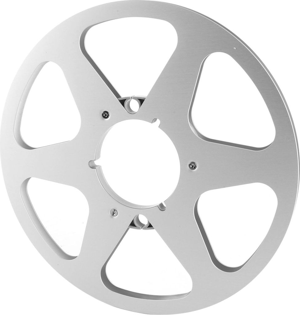 Naroote Open Reel Take Up Reel, ?ffnungsmaschine Teil 1/4 Leere Bandspule 10,5 Zoll Aluminiumlegierung Ersatz 6 L?cher fr Reel-to-Reel Tape Player ...