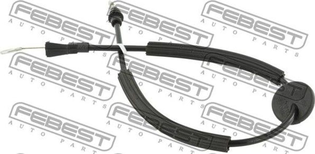 FEBEST 23104-B5F Seilzug, Türschloss OE 3B0837085E kompatibel mit Superb, Passat 3B