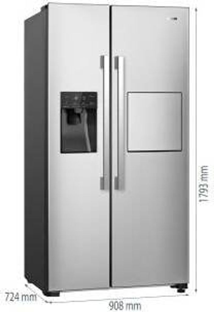 Gorenje - NRS9EVXB1 - Side by Side - Edelstahl - NoFrost - Produktbild 12