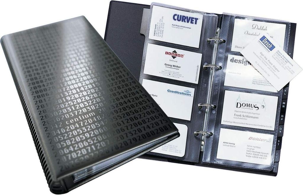 DURABLE Visitenkartenringbuch VISIFIX® CENTIUM 200,240301 Produktbild 