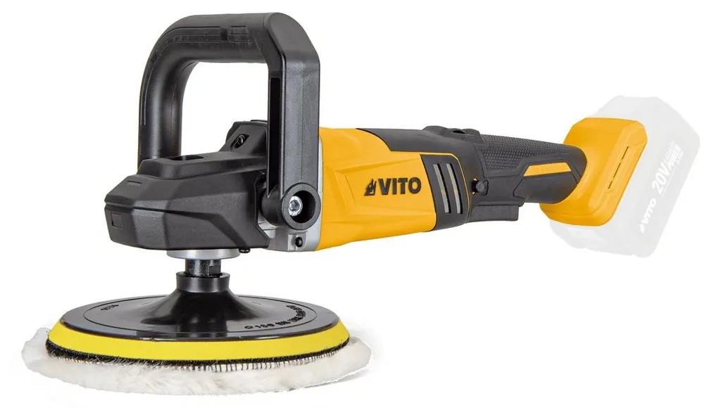 Polisseuse 20V Brushless VITO Ø 180mm puissante et sans charbons