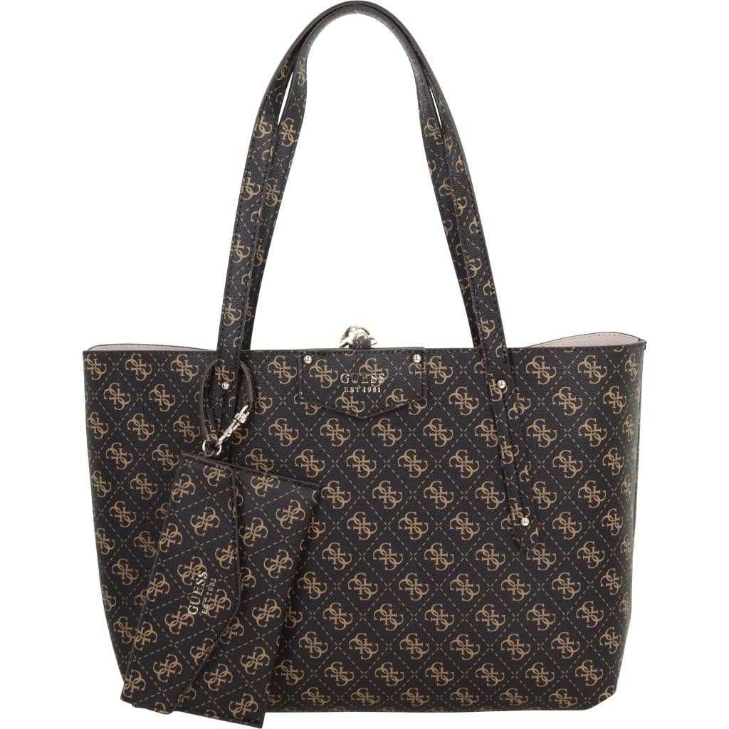 GUESS Handtasche ECO BRENTON TOTE, Brown:N/A Produktbild 