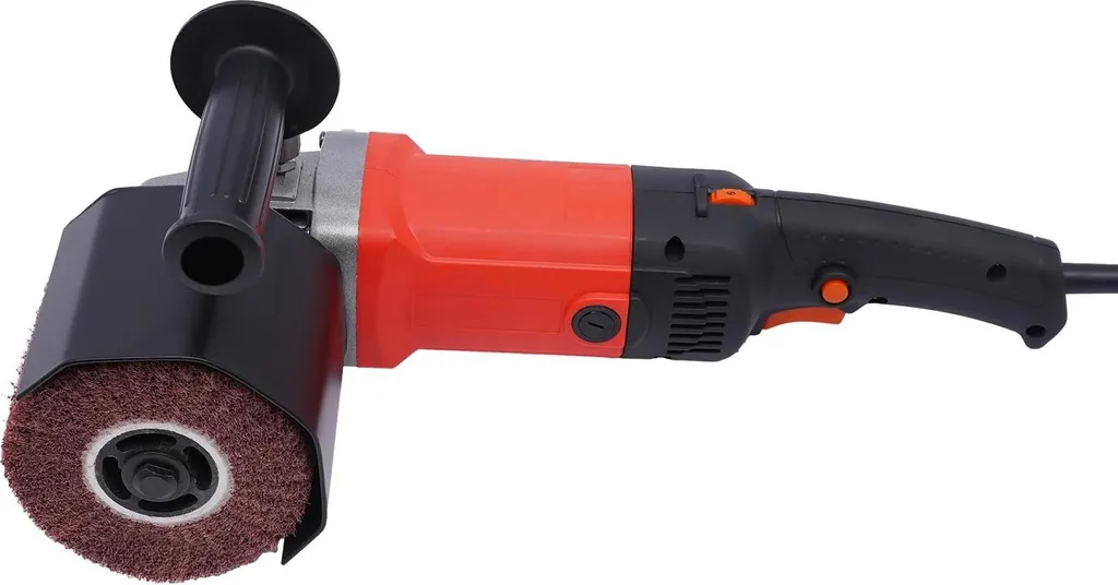 Ponceuse à satiner électrique 1580W 220V rouge pour polissage métal