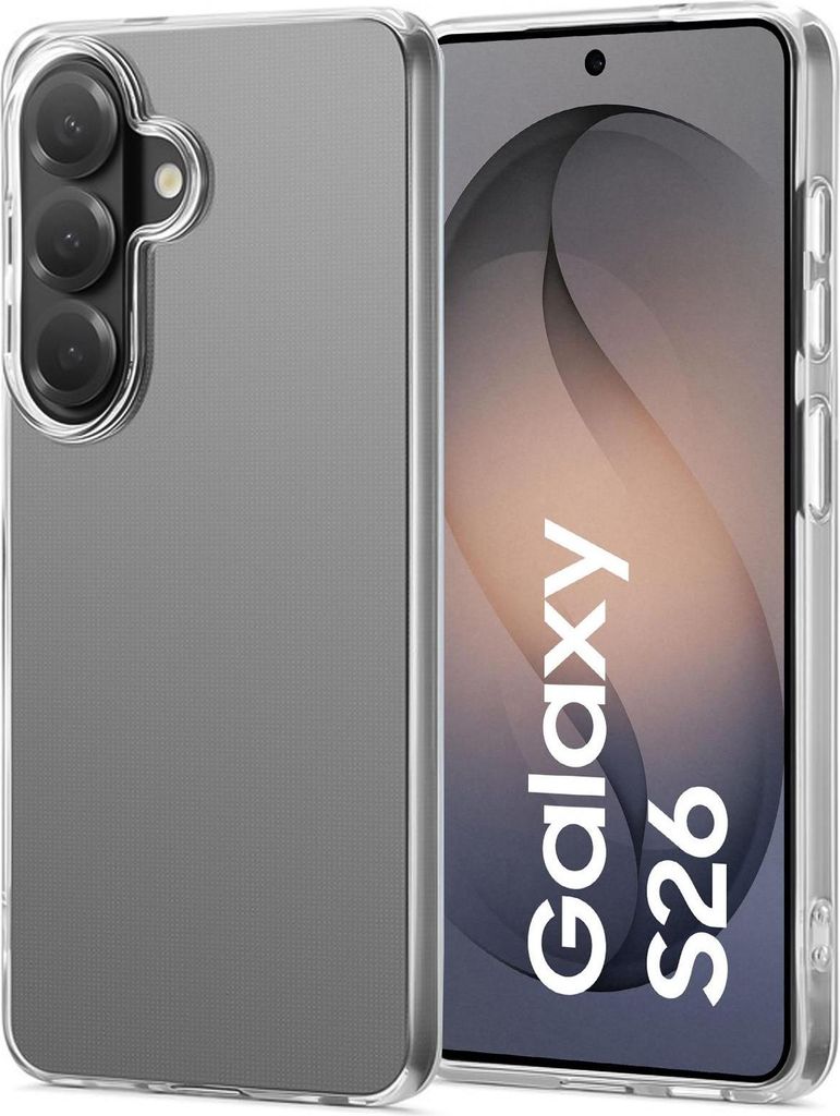Schutzhülle für Samsung Galaxy S26 Hülle Transparent Slim Cover Clear Case