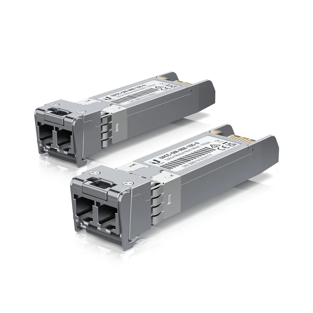 Éliminez les Lenteurs Réseau avec ce Pack 2 Modules 10G Ubiquiti