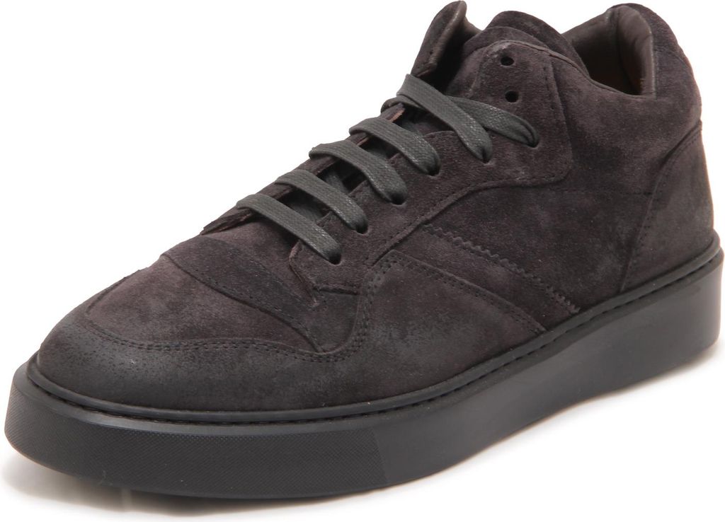 N3528 Sneaker Uomo Doucal's Man Vintage Effect Shoes Gray