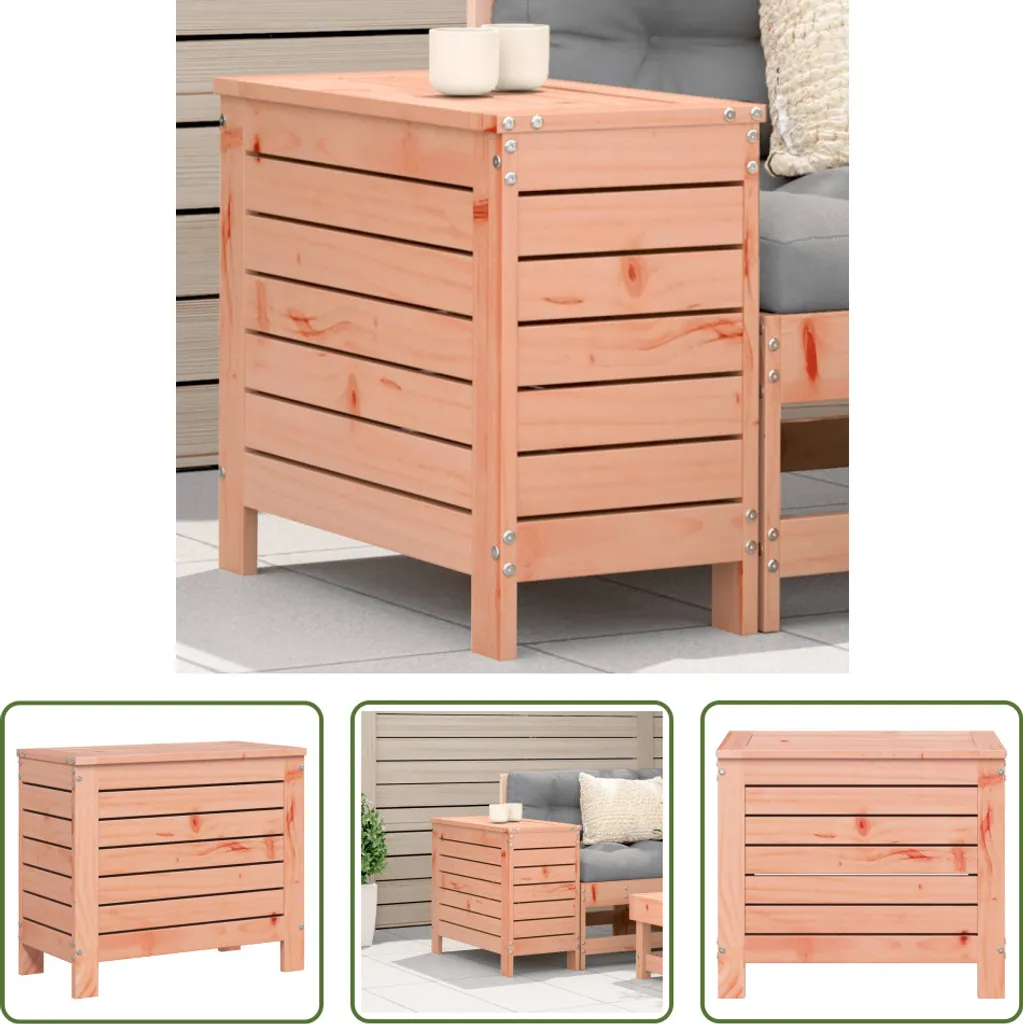 Sgabello Giardino 62x31,5x52 cm in Legno Massiccio Douglas | The Living Store