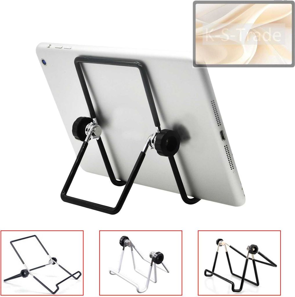 K-S-Trade Tablet-Ständer Tablet-Halterung Tablet-Aufsteller kompatibel mit Ulefone Tab A11 Pro faltbarer Tischständer Tablet Halterung