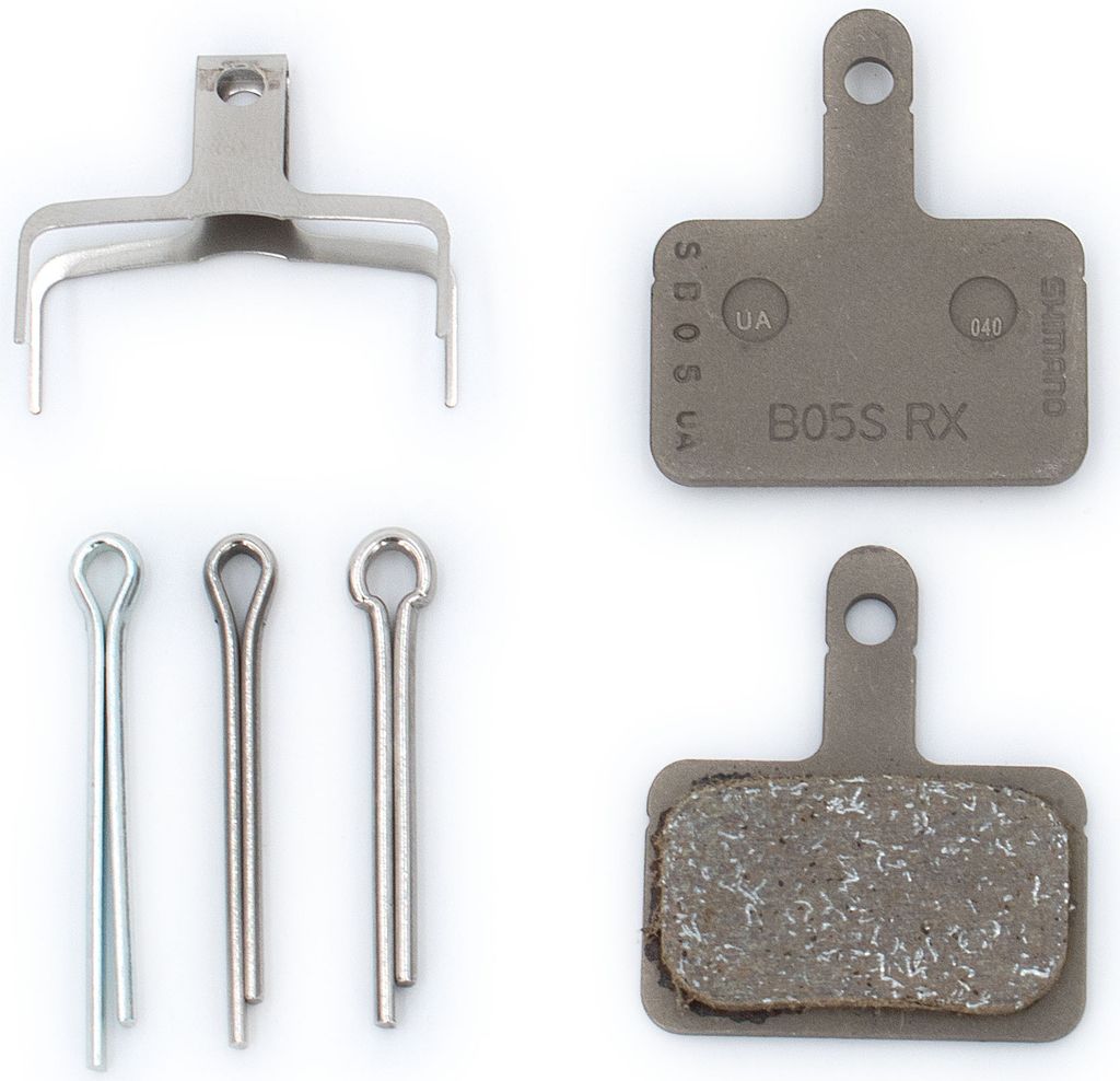 2er Set SHIMANO Scheibenbremsbeläge Blister B05S-RX Produktbild 2