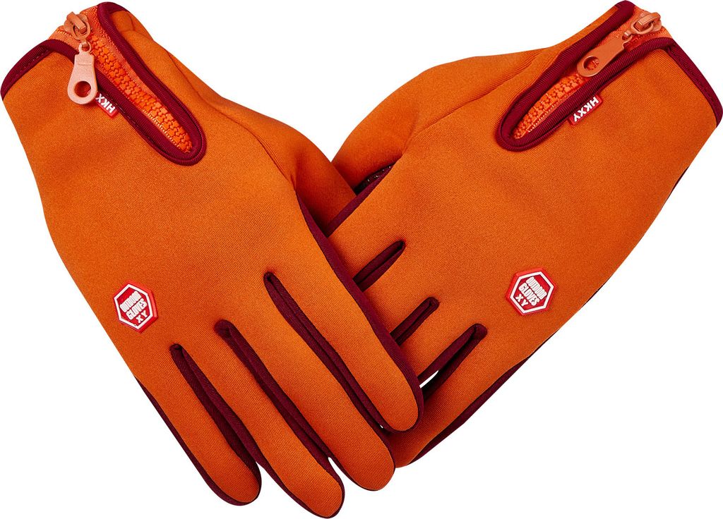 Winter Warme Handschuhe mit reiverschluss, Wasserdicht