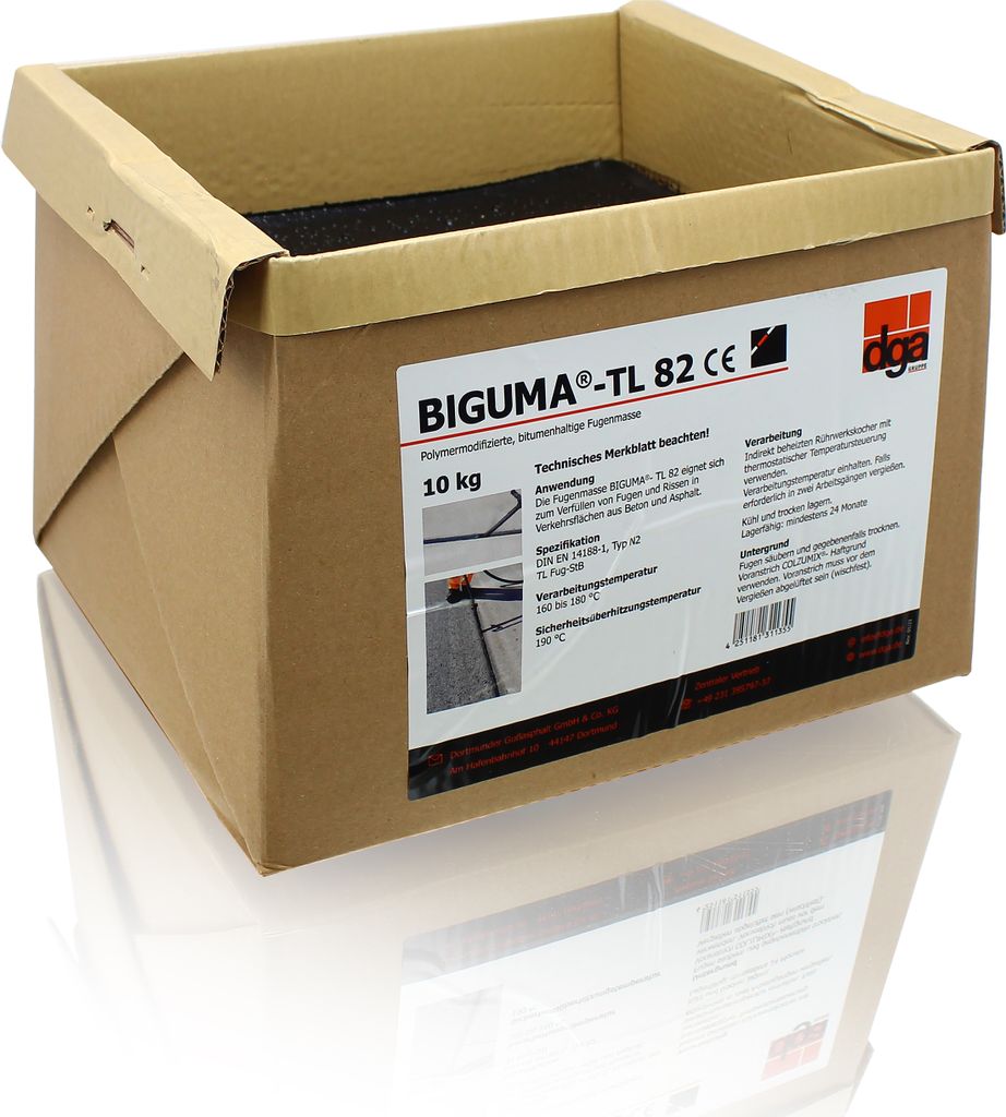 DGA Biguma TL 82 Heißvergussmasse | 10 kg Gebinde