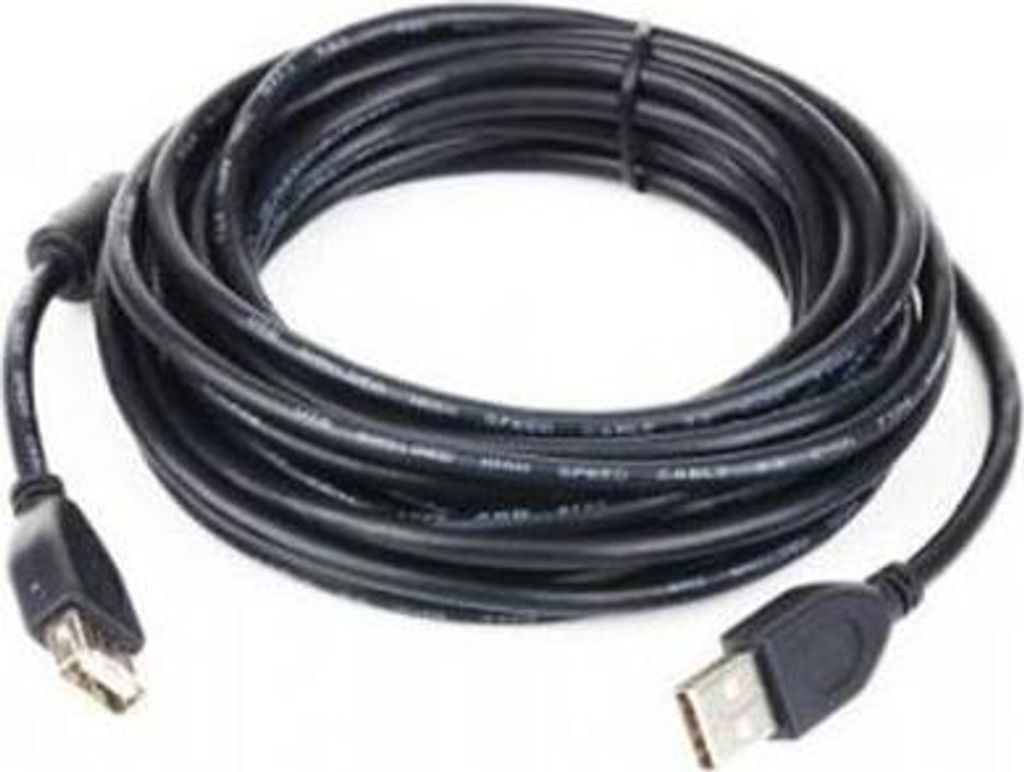 Gembird USB 2.0 Kabel (AM - AF), Verlängerung, Premium, 4,5 m, schwarz