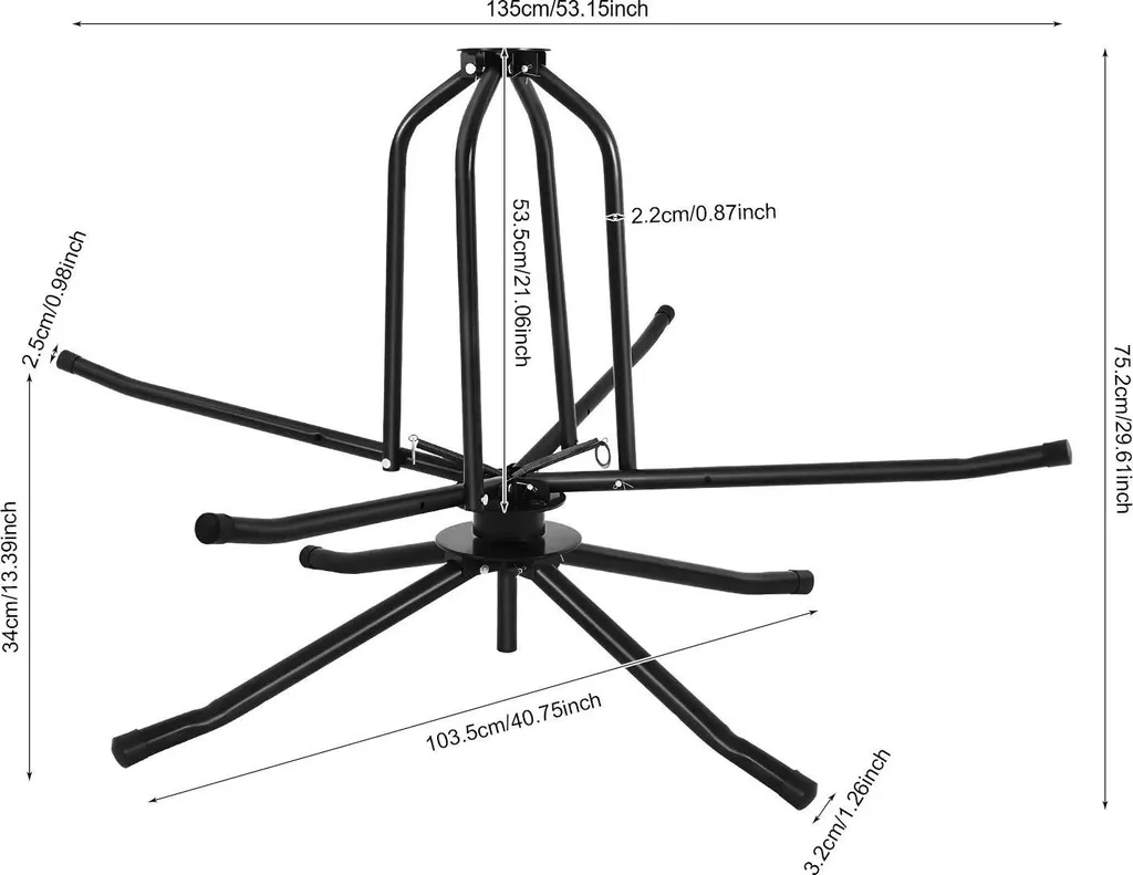 Dérouleur PEX à double roulement à billes et support trépied ajustable