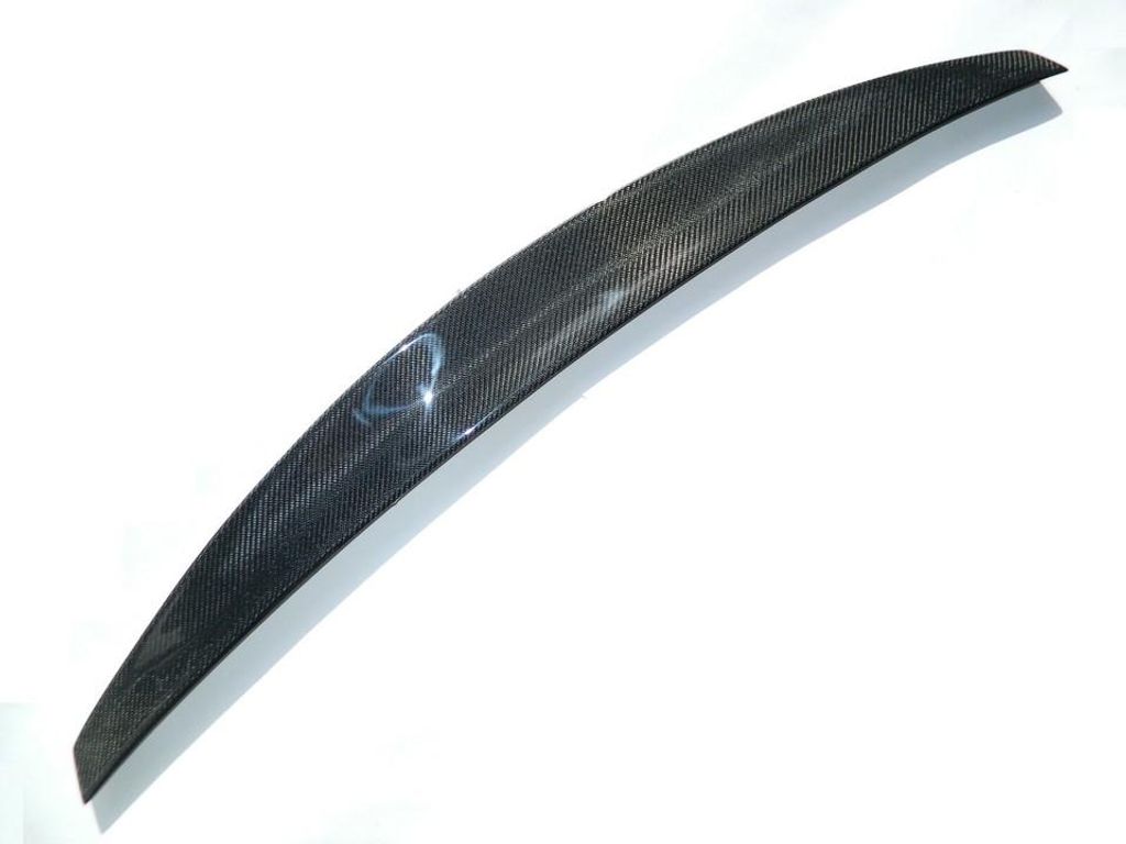 Carbon Spoiler V2 Heckspoiler Hecklippe Abrisskante Lippe Flügel Wing für BMW 3er E46 Coupe