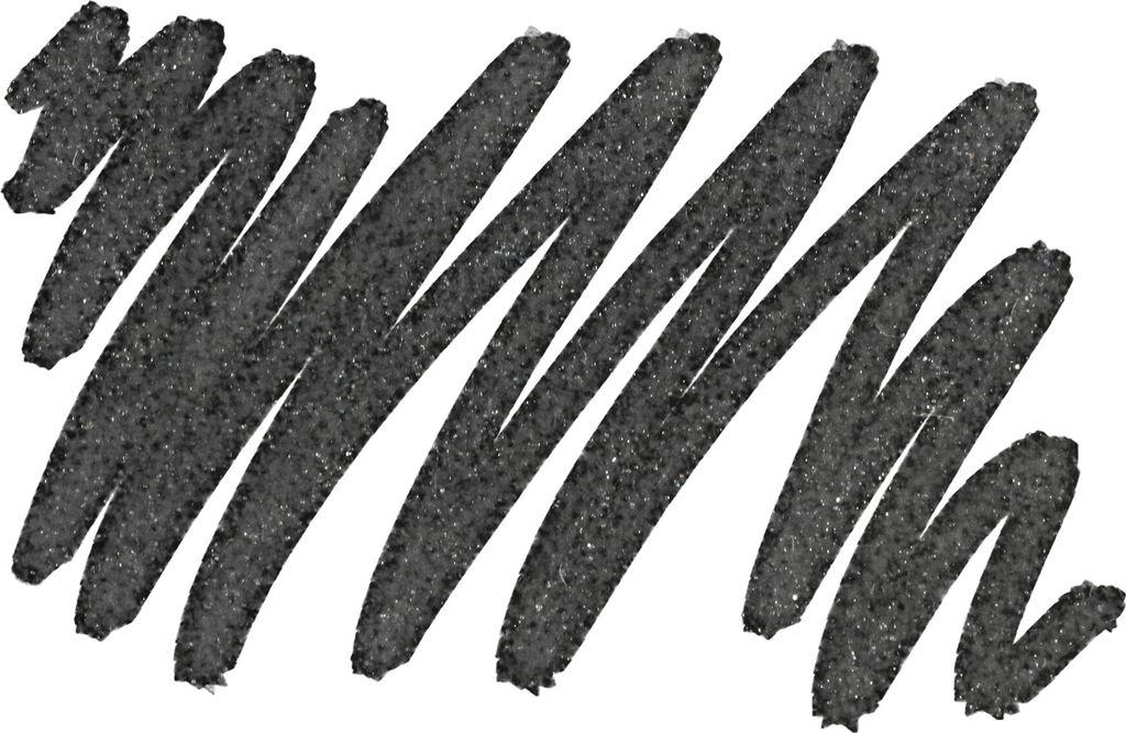 Darwi 6x Textilmarker Glitter, Spitze 2mm, 6ml, Schwarz Produktbild 