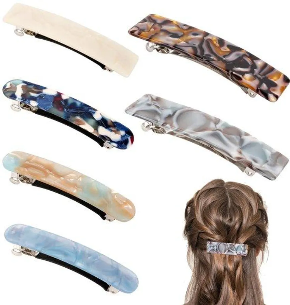 Bandeau à clips noir fini les cheveux dans les yeux pour le sport et yoga