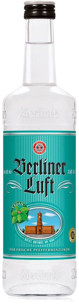 Mátový likér Berliner Luft | 18 % obj. | 0,7 l Obrázek produktu 