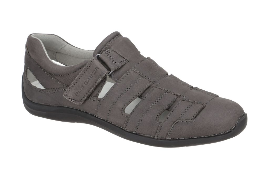 Pius Gabor 1033.12 Herrenschuhe - sportliche Slipper - Halbschuhe grau NEU