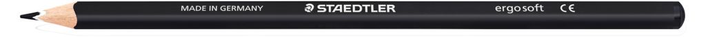 Crayon de couleur STAEDTLER® 157-9 ergosoft noir100 % Image du produit 