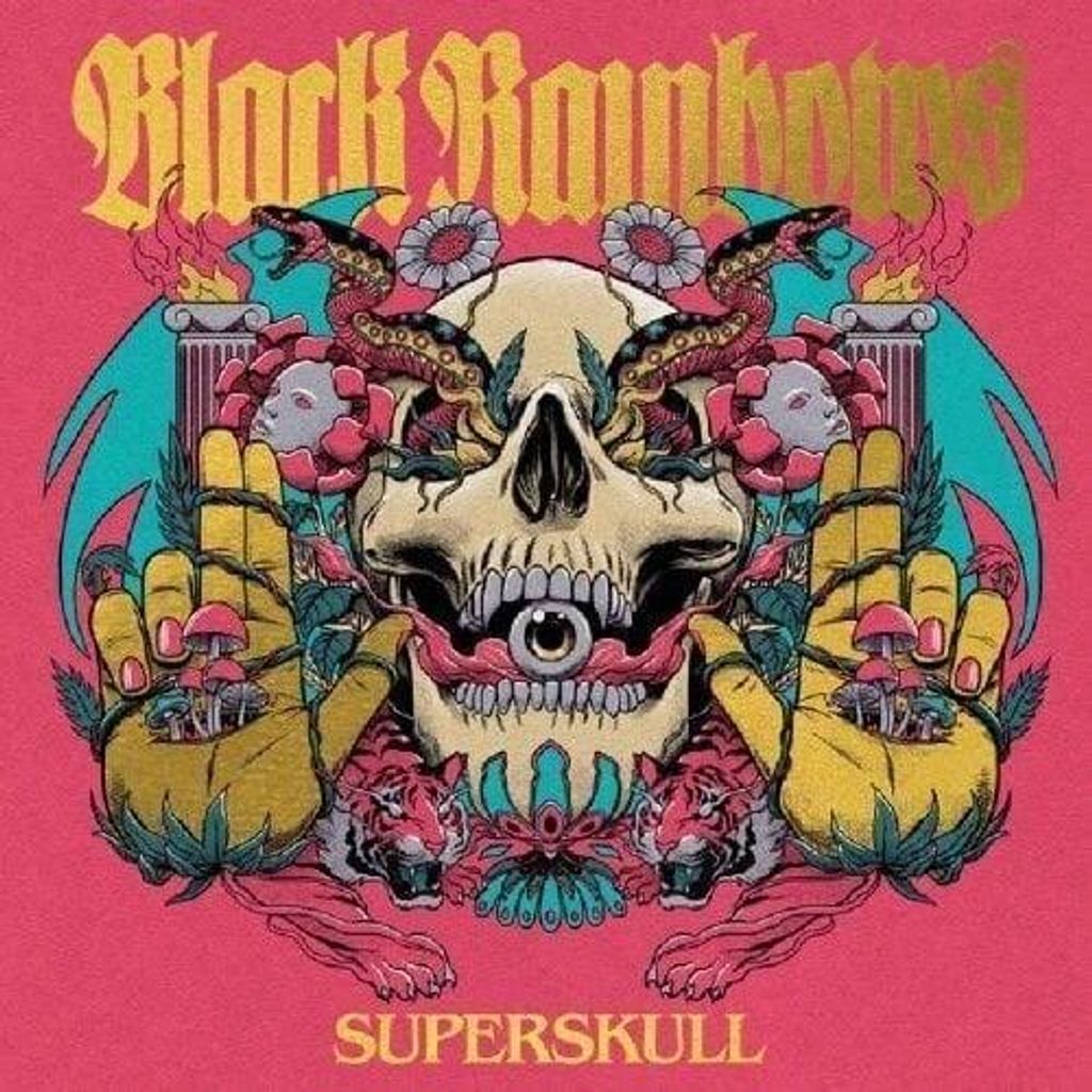 Black Rainbows - Superskull (Limited Edition) (Gold Coloured) (LP)