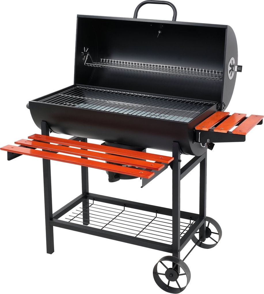 Lund Grill Węglowy Z Pokrywą Ruszt 71 X 34,5Cm Zdjęcie produktu 