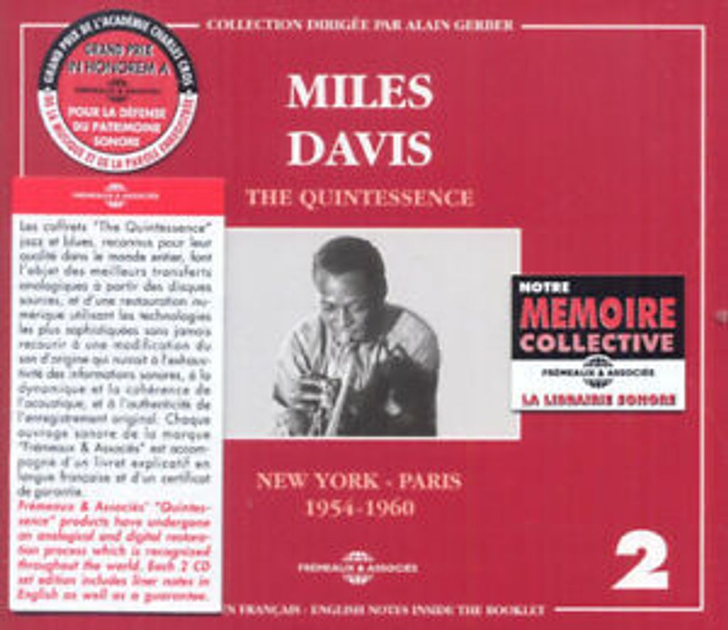 Miles Davis : The Quintessence CD (2018)